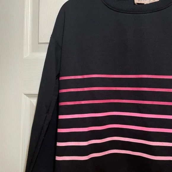 Philosophy gradient stripe sweatshirt - Picture 3 of 5